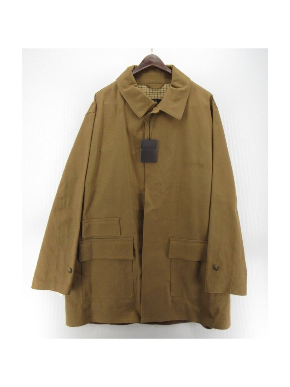 VGT Polo Ralph Lauren Jacket XL Mac Rain Coat Rubberized Scotland 90s